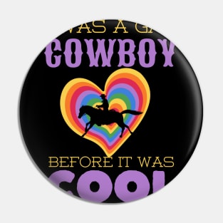 Gay Cowboy, Lgbtq Pin