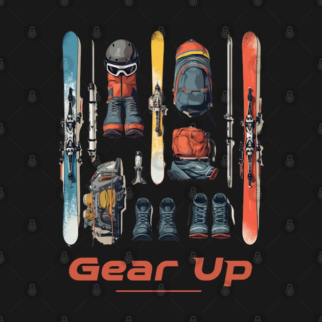 Ski Gear Design by Studio Red Koala