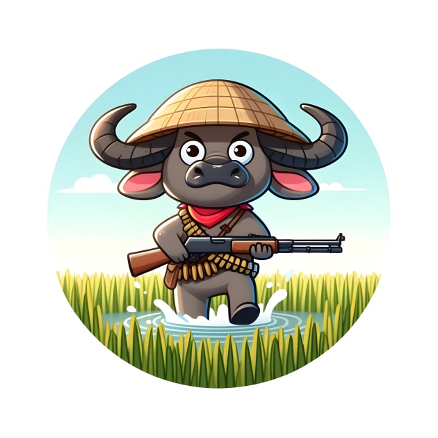 Tactical Buffalo by Rawlifegraphic