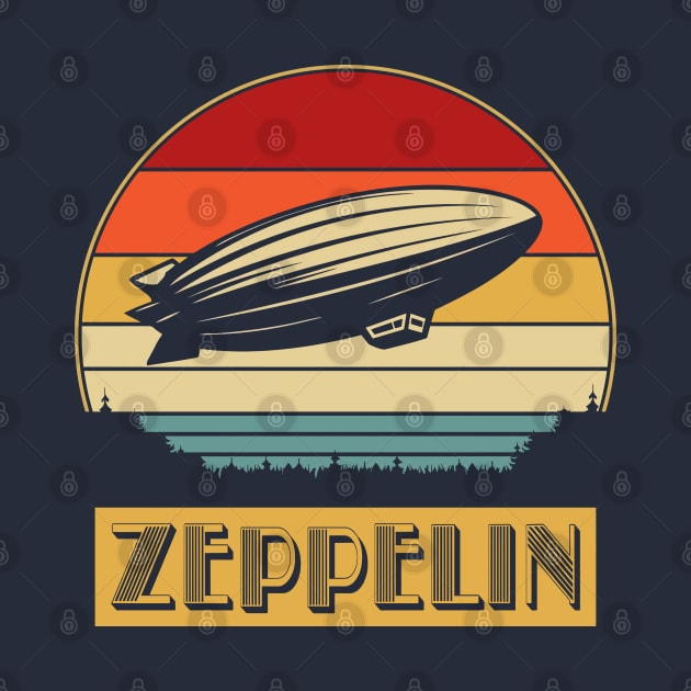 Zeppelin Vintage by Saamdibilquraniart