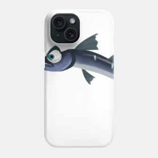 Cute Barracuda Drawing Phone Case