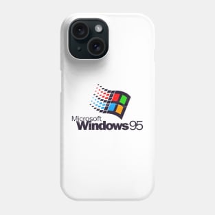 windows classic logo 95 Phone Case