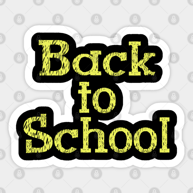 Back to School - School - Sticker