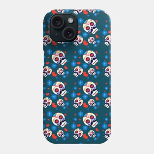 Sugar Skull Pattern Phone Case