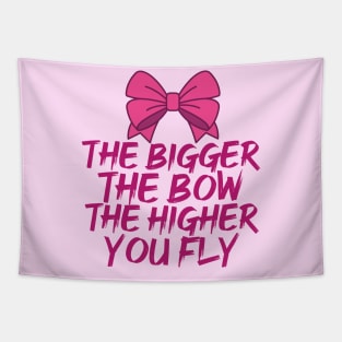 Funny Cheerleading Flyer Tapestry