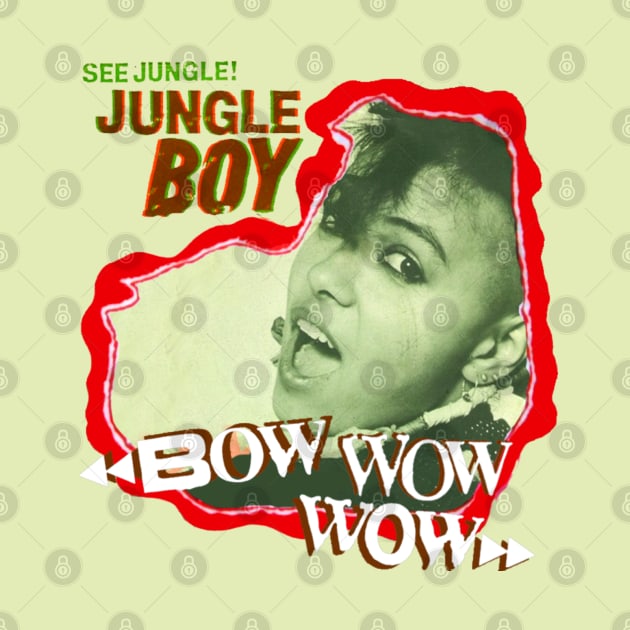 Bow Wow Wow Jungle Boy RARE by Pop Fan Shop