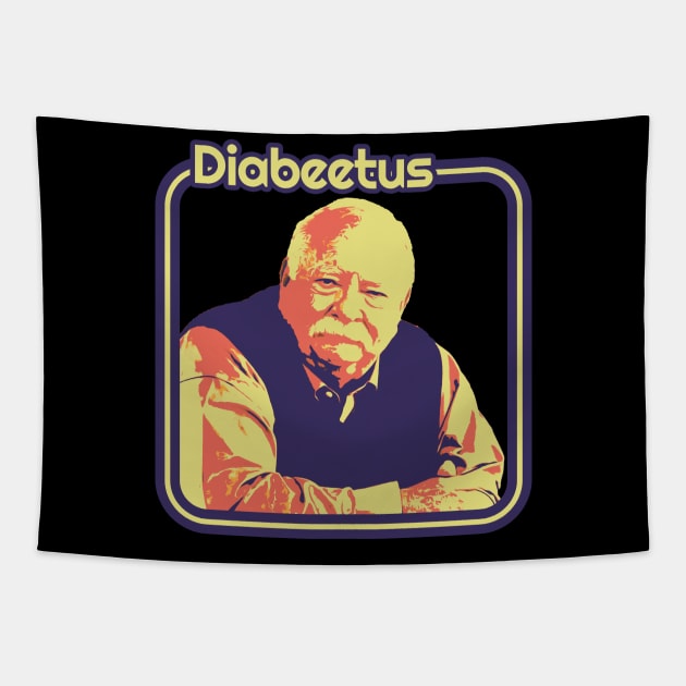 diabeetus wilford Tapestry by podni cheear