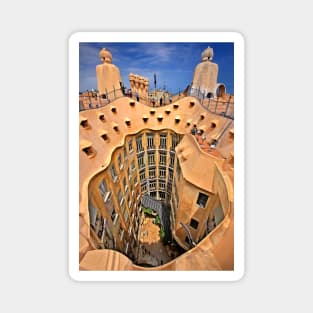 Vertigo on La Pedrera - Barcelona Magnet