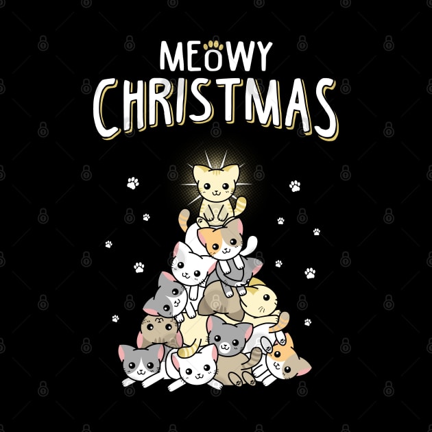 Meowy Christmas Funny Christmas Sweater by KsuAnn