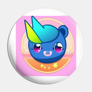 Cute Kawaii Baby Unicorn graphic - cute art for kids Pin