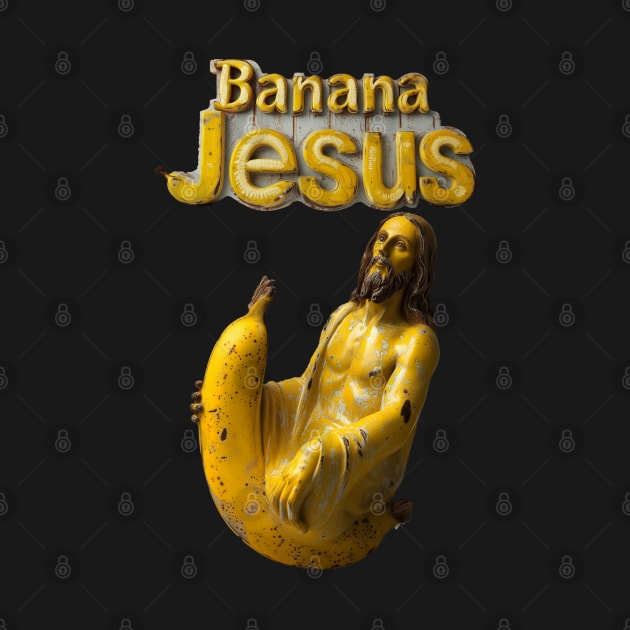 Banana Jesus by Bee's Pickled Art