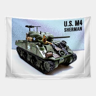 U.S. M4 Sherman Tapestry