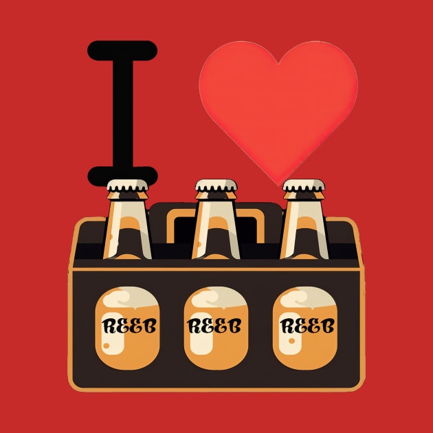 I Heart Beer by Testes123