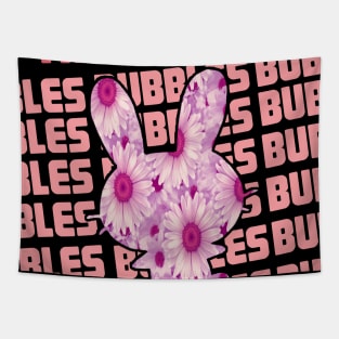 Trap Bunny Bubbles - Rare Vaporwave Aesthetic Tapestry