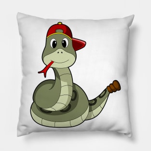 Snake with Cap Pillow