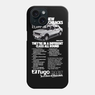 YUGO HATCHBACK - advert Phone Case