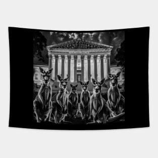 Supreme Court - SCOTUS IS A Kangaroo Court - Robin Fader - Front Tapestry