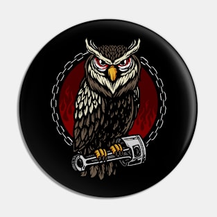 owl and piston Pin