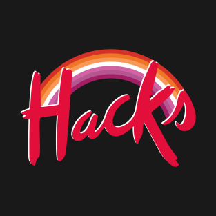 Hacks Lesbian Pride Rainbow T-Shirt