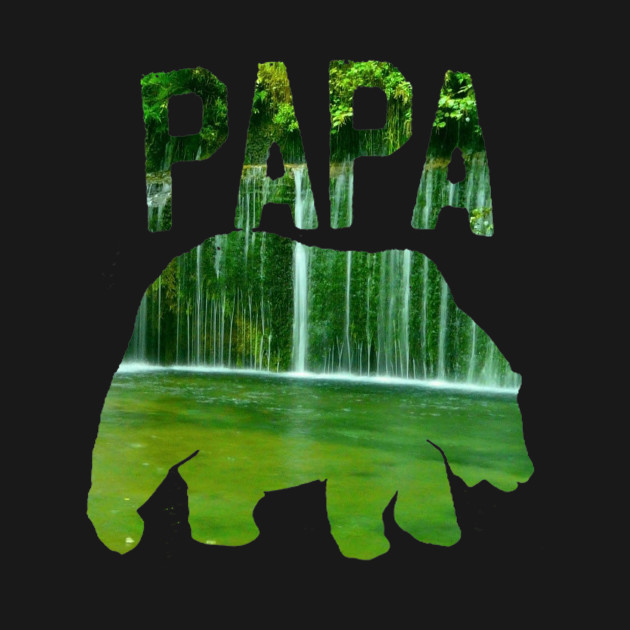 Discover papa bear - Papa Bear - T-Shirt