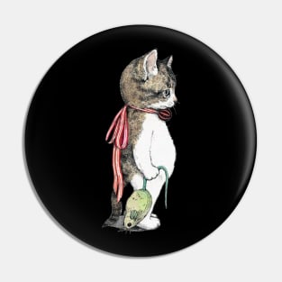 Funny Gift for Cat Lovers Pin