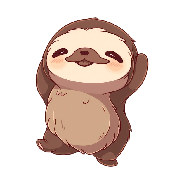 Dancing Sloth by SundayDonuts