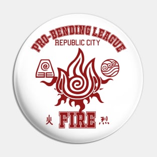 Pro-Firebender Pin