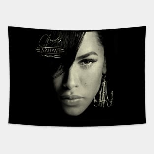 90's aaliyah vintage Tapestry