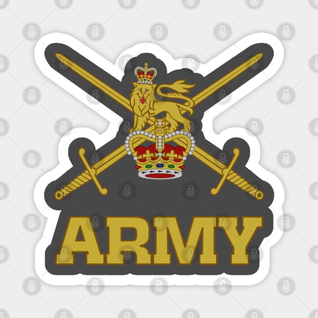 British Army logo Magnet by bumblethebee