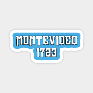 Montevideo 1723 Magnet