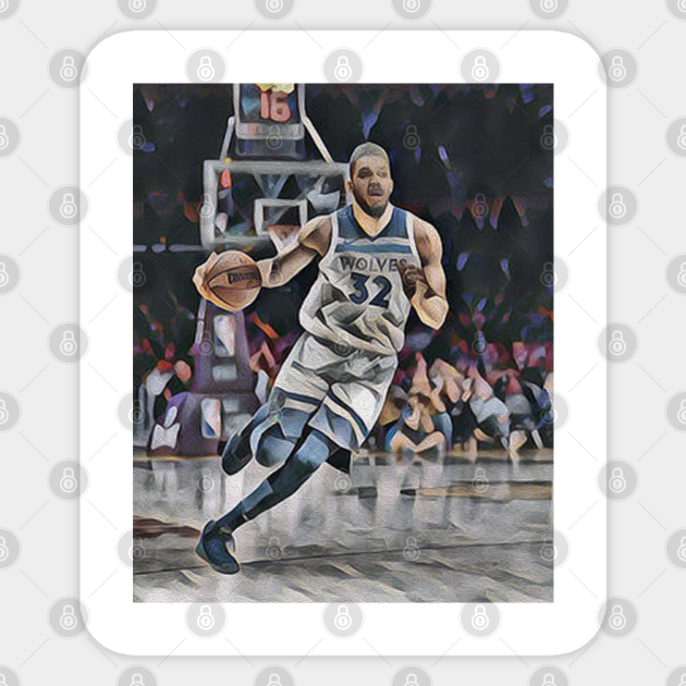 karl anthony towns - Karl Anthony Towns Minnesota Timberwolv - Sticker