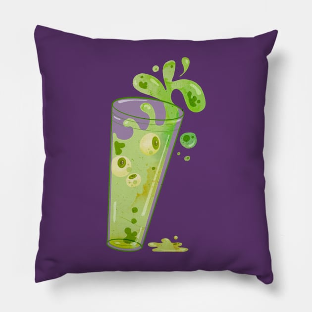 Freshly squeezed Pillow by Lhollowaydesign