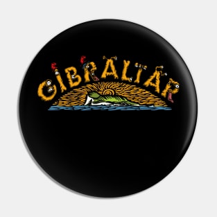 Gibraltar - colour Pin