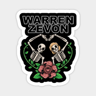 Warren Zevon rock Magnet