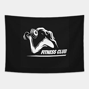 Fitness Emblem Tapestry