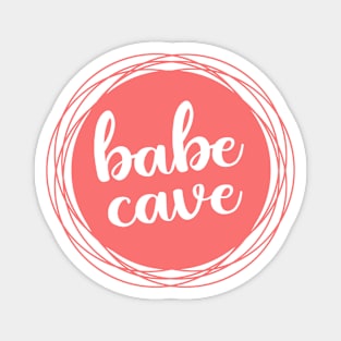 Babe Cave Magnet