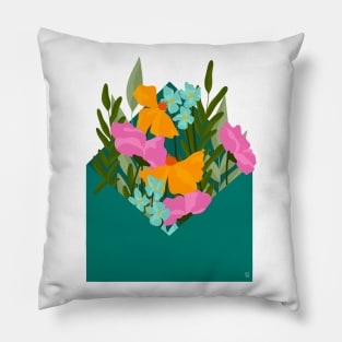 Floral Envelope Pillow