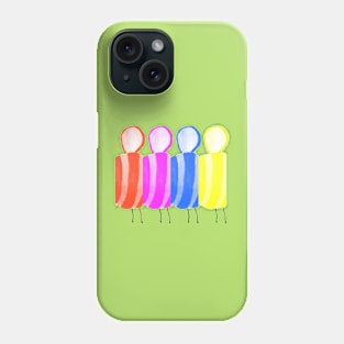 Pop Art Bees Phone Case