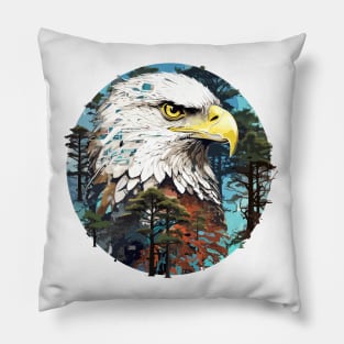 Eagle Bird Animal Freedom World Wildlife Beauty Adventure Pillow