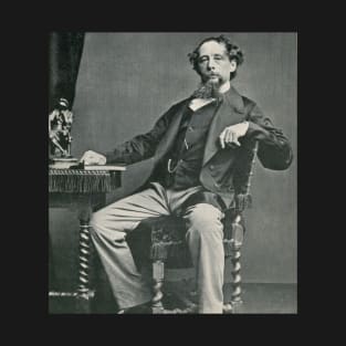 Author Charles Dickens T-Shirt