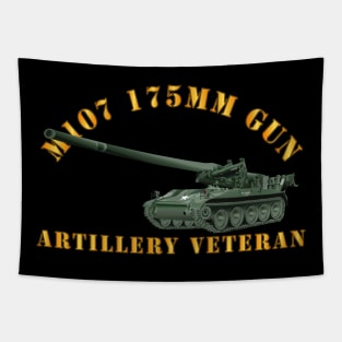 M107 - 175mm Gun - Artillery Veteran Tapestry