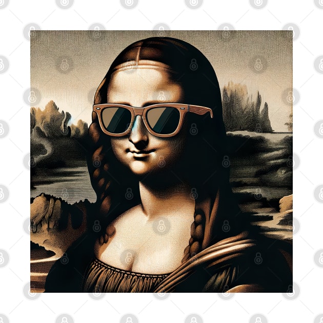 Mona Lisa Sunglasses by unrealartwork