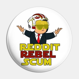 Reddit Rebel Pin