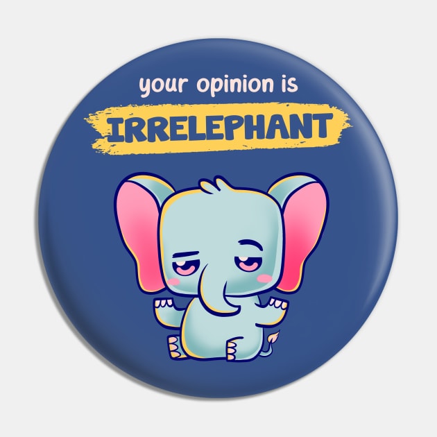 Irrelephant Pin by Mushita