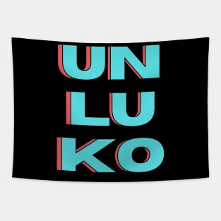 UNLUKO DAY, LUCK JINX Tapestry