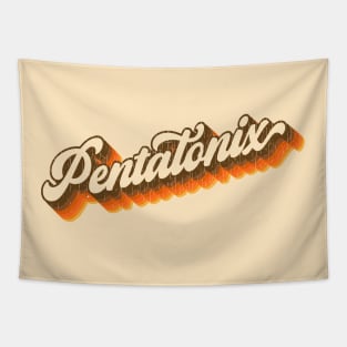 Pentatonix - Vintage Text Tapestry