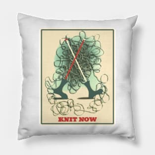 Knit Now Pillow