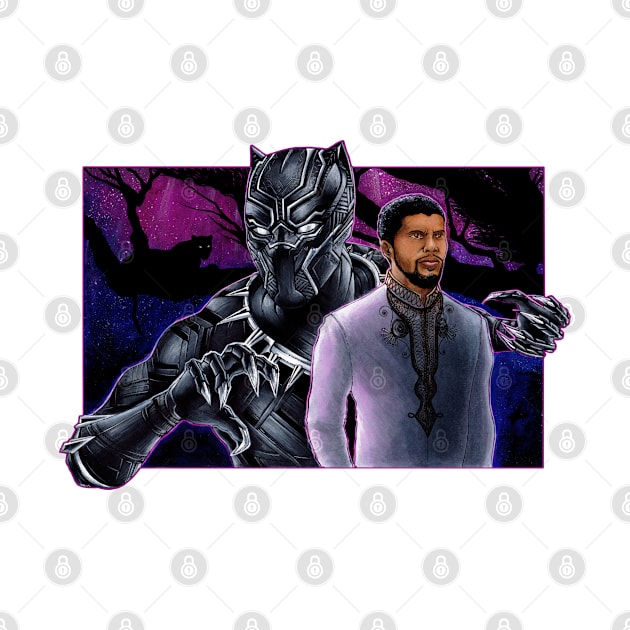 Black Panther - King Of Wakanda by Jomeeo