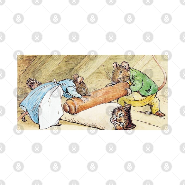 The Tale of Samuel Whiskers, or The Roly Poly Pudding - Beatrix Potter by forgottenbeauty