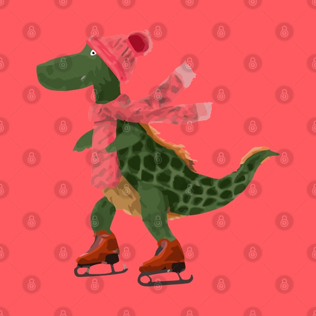 T-Rex Skater by koolbloom